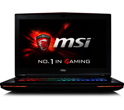 Msi Intel Dominator Pro G GT72 6QE 802UK 17.3  Gaming Laptop - Black